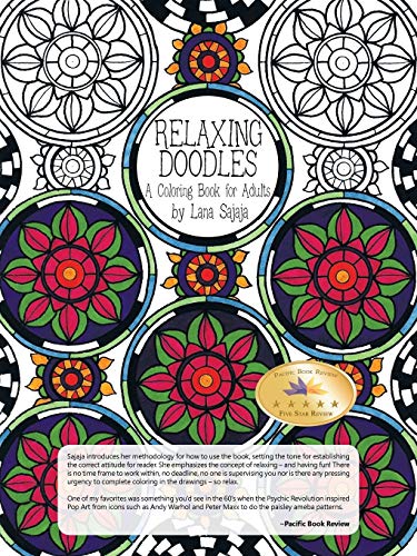 Relaxing Doodles: A Coloring Book for Adults
