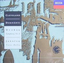Dvorak: Symphony 6 & Janacek: Taras Bulba [US-Import]