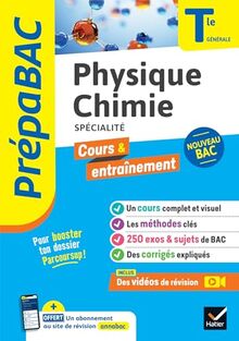 Physique chimie spécialité, terminale générale : nouveau bac