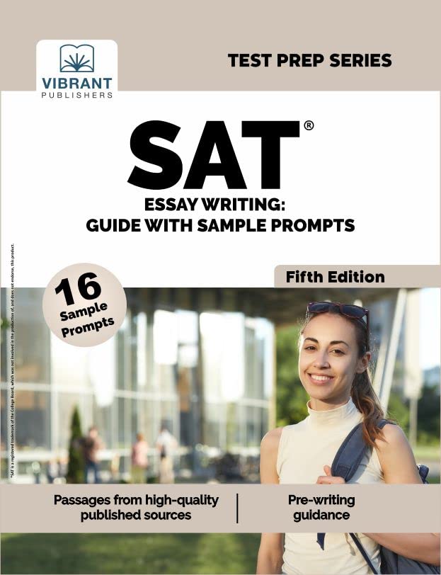 SAT Essay Writing Guide with Sample Prompts (Fifth Edition) (Test Prep)