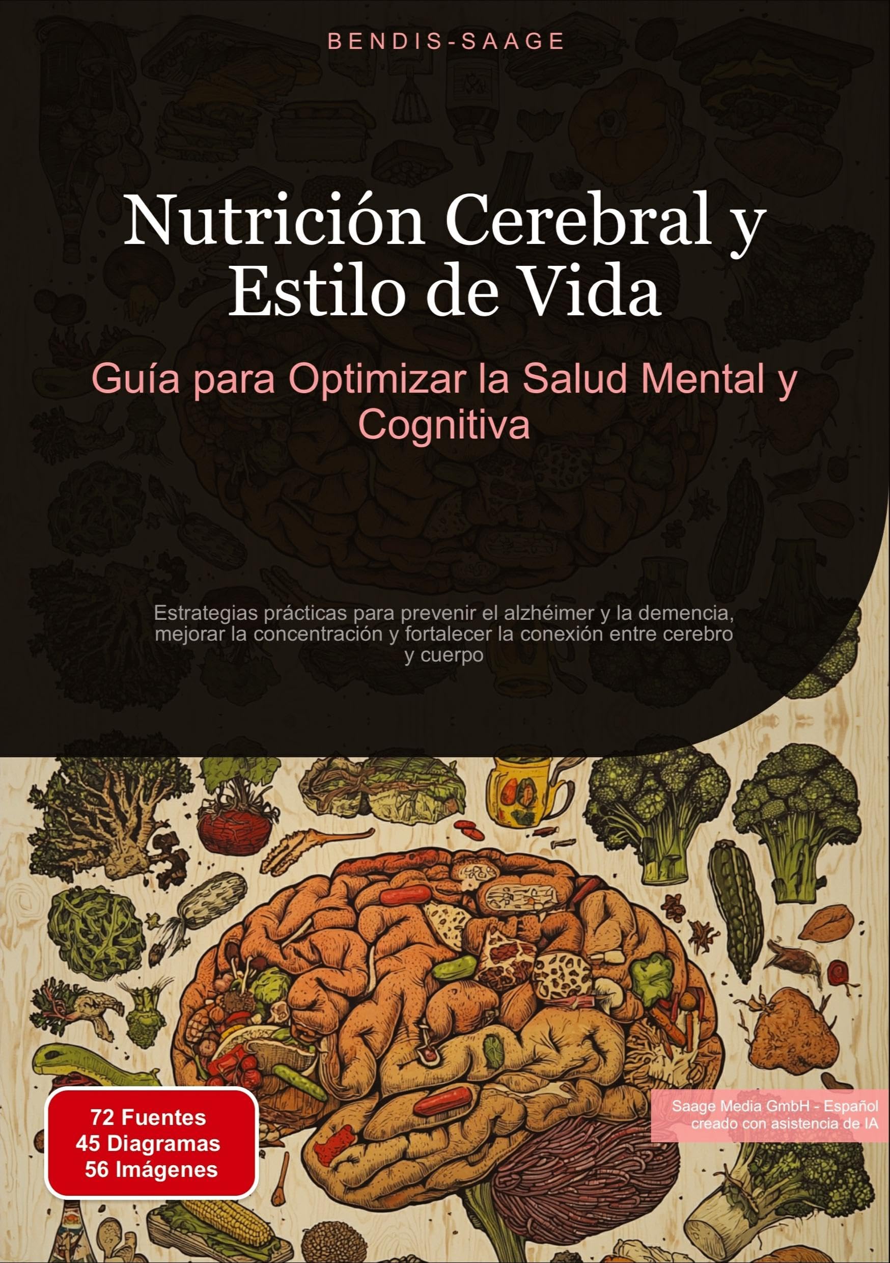 Nutrición Cerebral y Estilo de Vida: Guía para Optimizar la Salud Mental y Cognitiva: Estrategias prácticas para prevenir el alzhéimer y la demencia, ... fortalecer la conexión entre cerebro y cuerpo