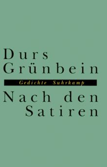 Nach den Satiren: Gedichte