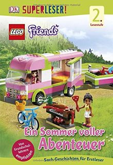 SUPERLESER! LEGO® Friends Ein Sommer voller Abenteuer: 2. Lesestufe Sach-Geschichten für Erstleser