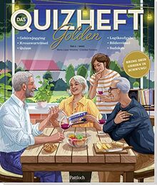 Das Quizheft - Golden: Der etwas andere Rätselspaß für Erwachsene | Über 100 Gehirnjogging- und Denksport-Aufgaben für Rätselfans (Geschenke für erwachsene Rätselfreunde (Rätseln, Quizzen))