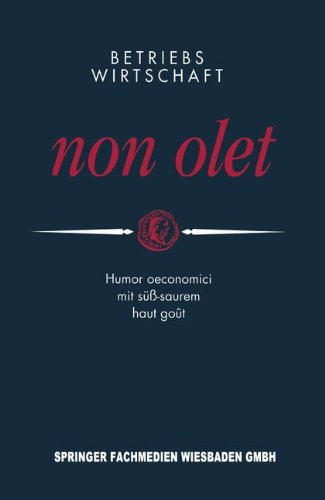 Betriebswirtschaft non olet