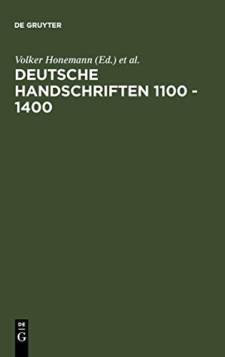 Deutsche Handschriften 1100 - 1400: Oxforder Kolloquium 1985