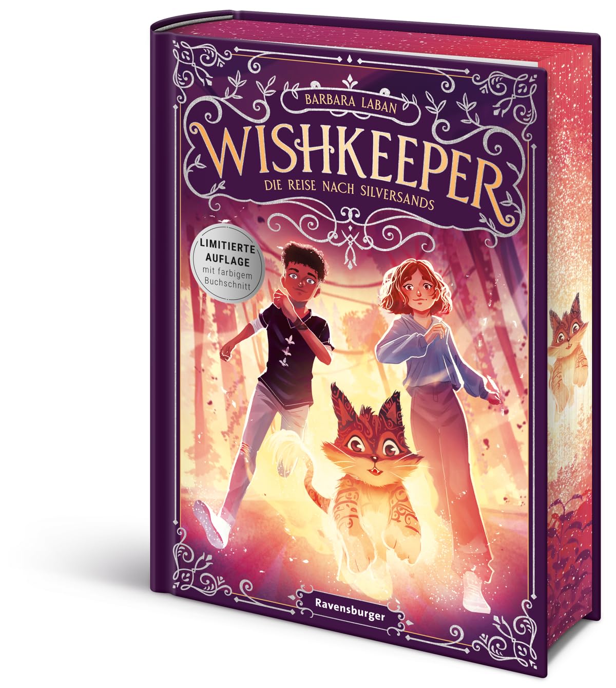 Laban, Barbara: Wishkeeper, Band 2: Die Reise nach Silversands (Wunschwesen-Fantasy von der Mitternachtskatzen-Autorin für Kinder ab 9 Jahren)