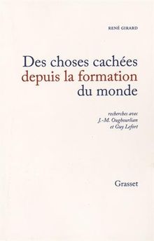 Des choses cachées depuis la fondation du monde