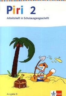 Piri Das Sprach-Lese-Buch. Ausgabe Ost / Arbeitsheft in Schulausgangsschrift 2. Schuljahr mit Lernsoftware zum Download