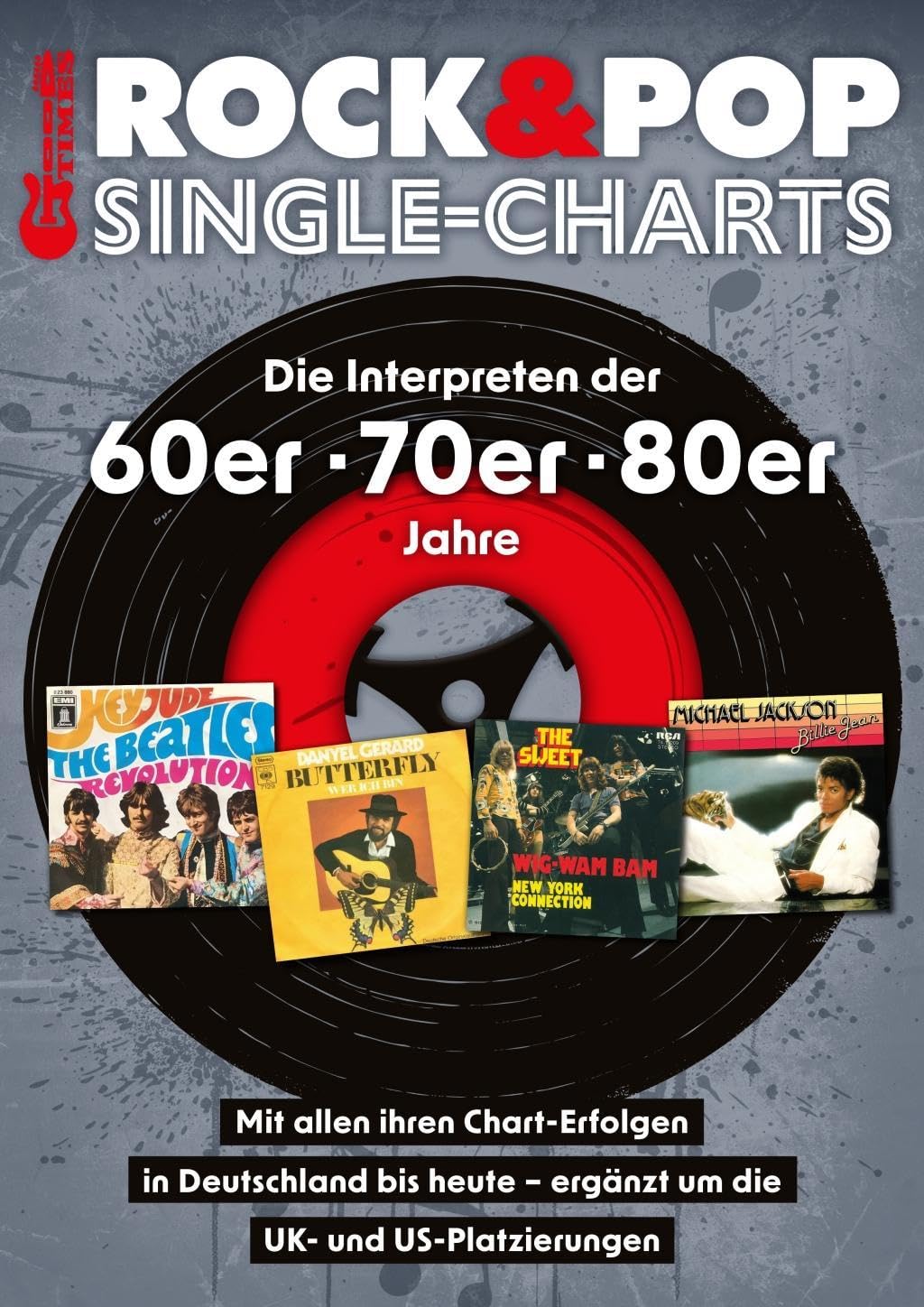 Rock & Pop Single-Charts: Die Interpreten der 60er - 70er - 80er Jahre mit allen ihren Single-Chart-Erfolgen in Deutschland bis heute - ergänzt um die UK- und US-Platzierungen