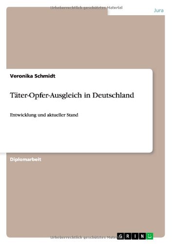 Täter-Opfer-Ausgleich in Deutschland: Entwicklung und aktueller Stand