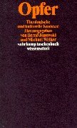 Opfer. Theologische und kulturelle Kontexte