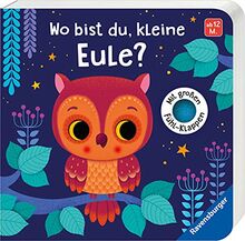 Wo bist du, kleine Eule?: Mit großen Fühlklappen