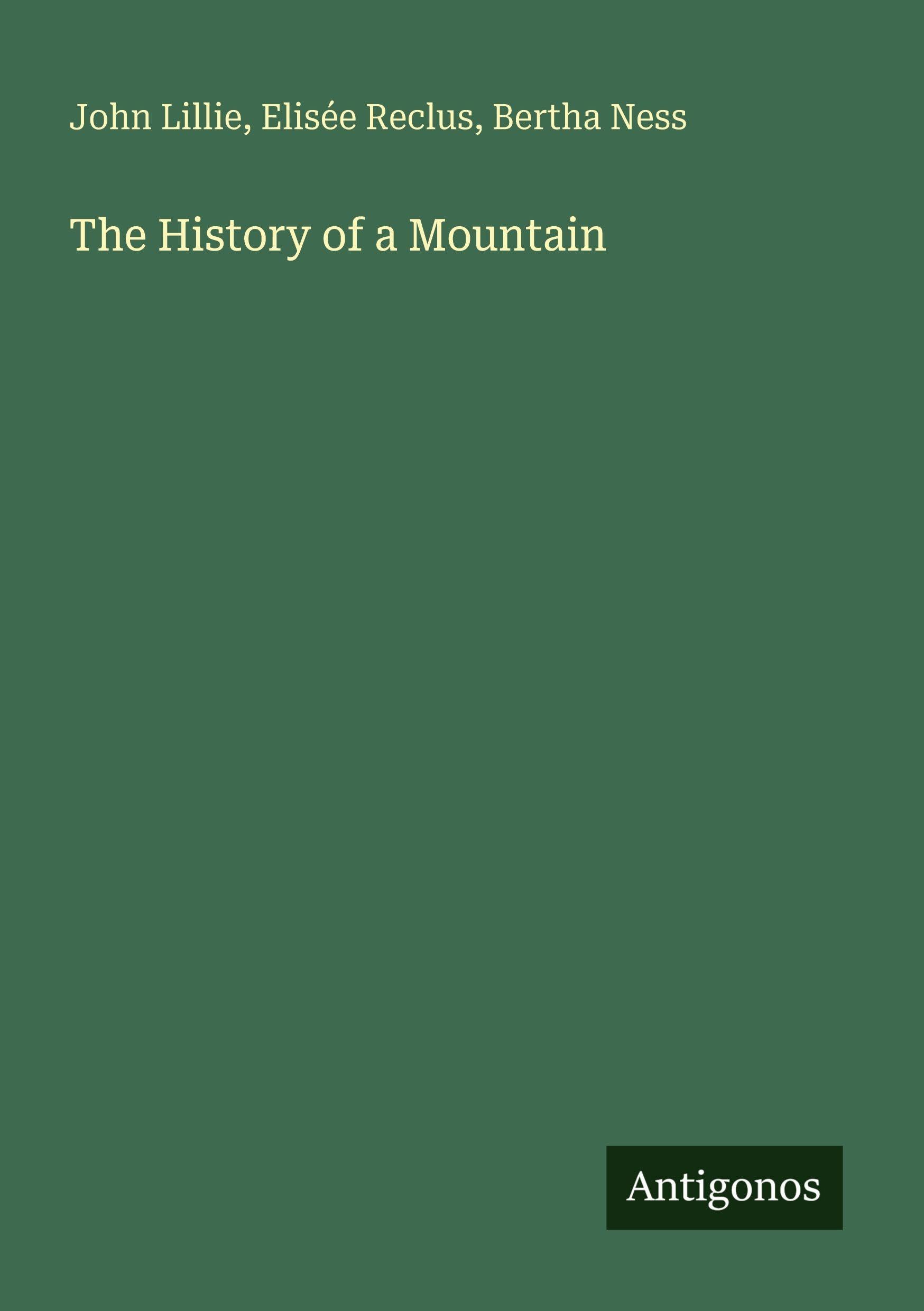 The History of a Mountain