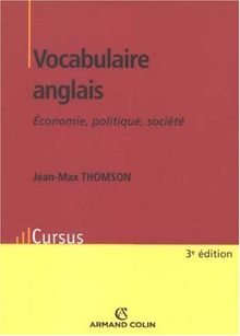 Vocabulaire anglais : économie, politique, société