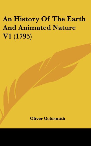 Die Buchhandlung in Oelde hat das Buch An History Of The Earth And Animated Nature V1 (1795)