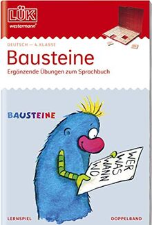 LÜK-Übungshefte: LÜK: 4. Klasse - Deutsch: Bausteine - Ergänzende Übungen zum Sprachbuch (Doppelband): Bausteine Deutsch / 4. Klasse - Deutsch: ... (LÜK-Übungshefte: Bausteine Deutsch)