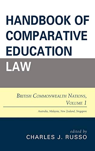 Russo, Charles J. Handbook Of Comparative Education Law, British Commonwealth Nations, Volume 1