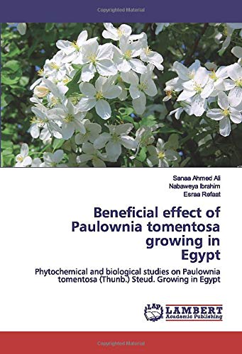 Beneficial effect of Paulownia tomentosa growing in Egypt: Phytochemical and biological studies on Paulownia tomentosa (Thunb.) Steud. Growing in Egypt
