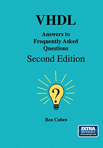 Vhdl Answers to Frequently Asked Questions