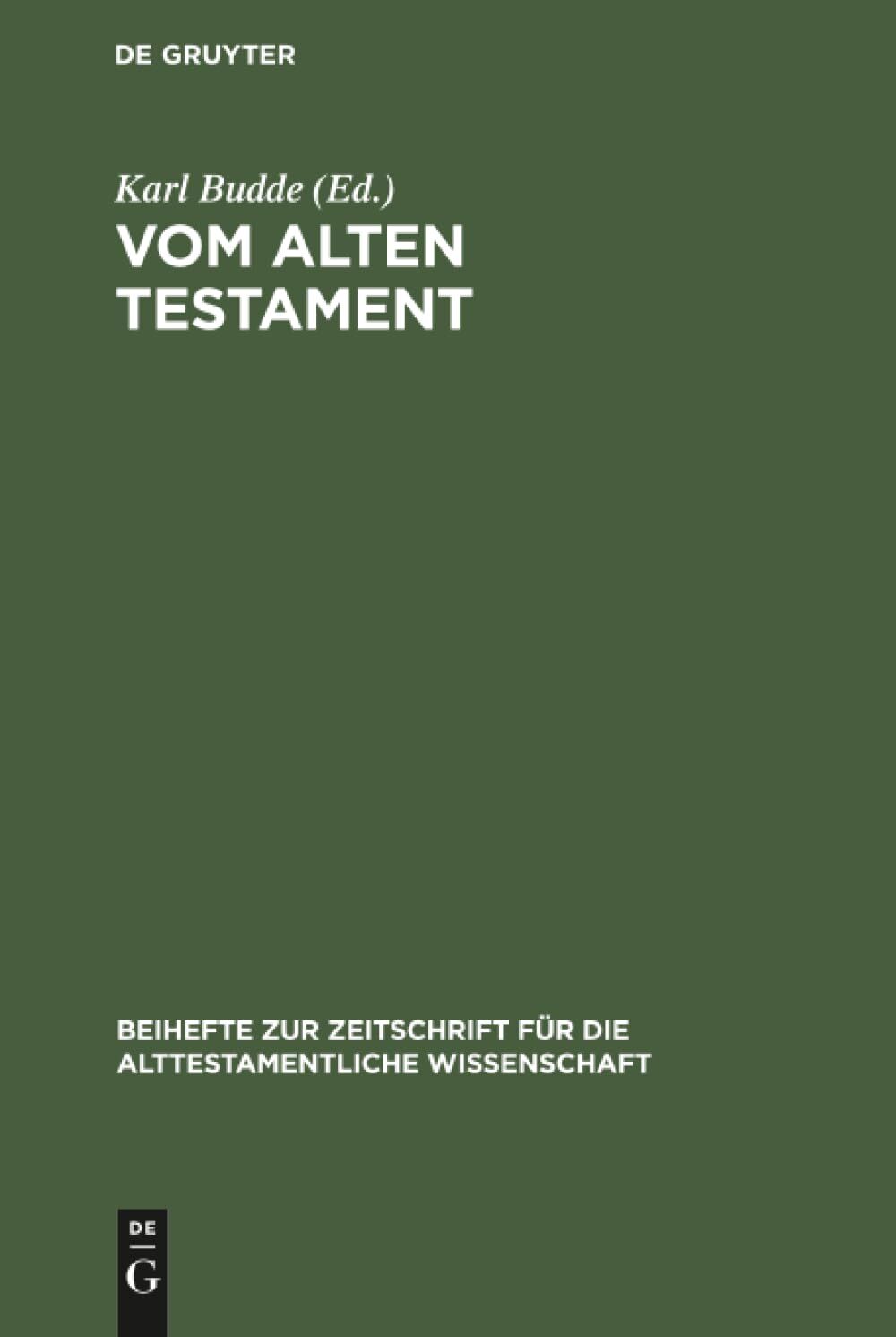 Vom Alten Testament