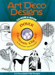 Art Deco Designs [With CDROM] (Dover Electronic Clip Art)