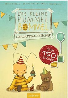 Die kleine Hummel Bommel - Geburtstagssticker: Mit über 150 Stickern