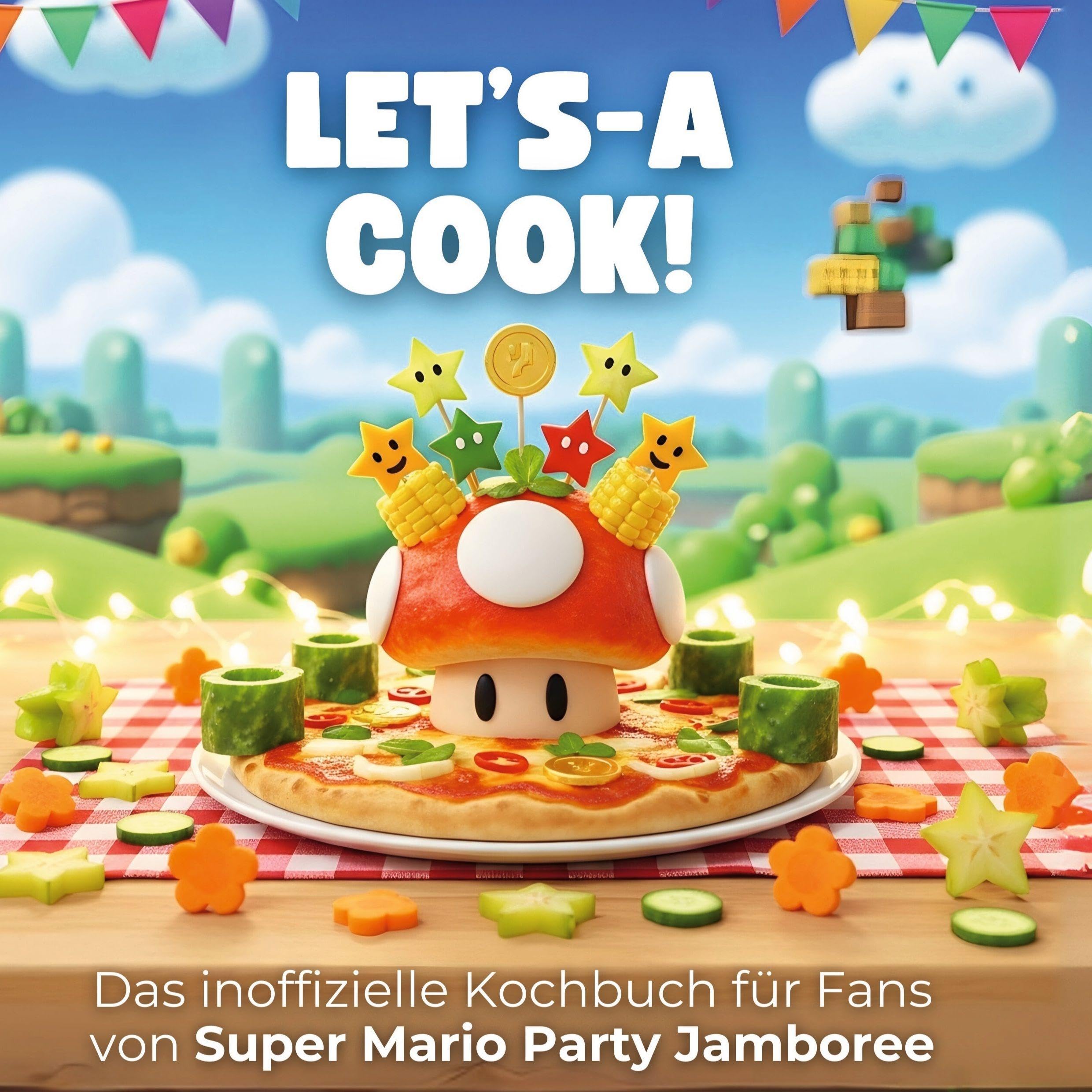 Das inoffizielle Kochbuch für Fans von Super Mario Party Jamboree: Let's-a cook!