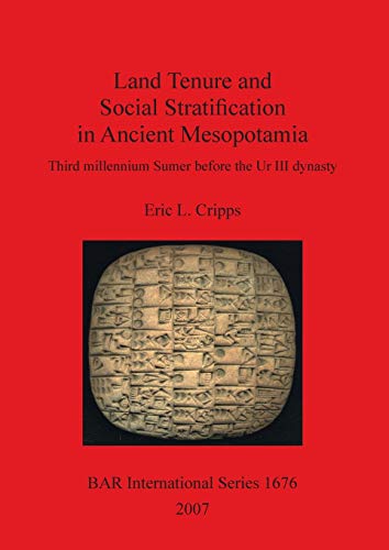 Land Tenure and Social Stratification in Ancient Mesopotamia: Third millennium Sumer before the Ur III dynasty (BAR International, Band 1676)