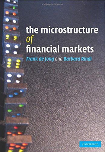 Frank De Jong The Microstructure Of Financial Markets