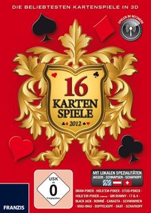 16 Kartenspiele 2012
