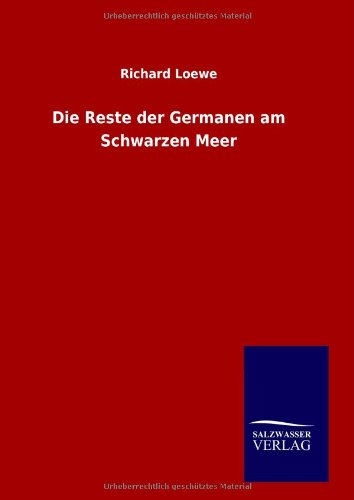 Die Reste der Germanen am Schwarzen Meer