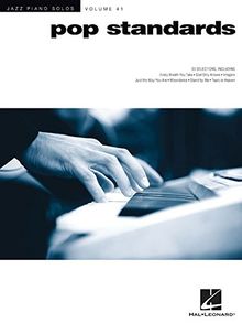 Jazz Piano Solos Volume 41: Pop Standards: Noten, Sammelband für Klavier