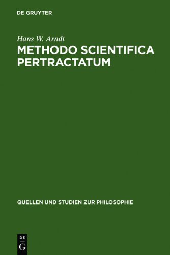 Methodo scientifica pertractatum: Mos geometricus und Kalkülbegriff in der philosophischen Theorienbildung des 17. und 18. Jahrhunderts (Quellen Und Studien Zur Philosophie)