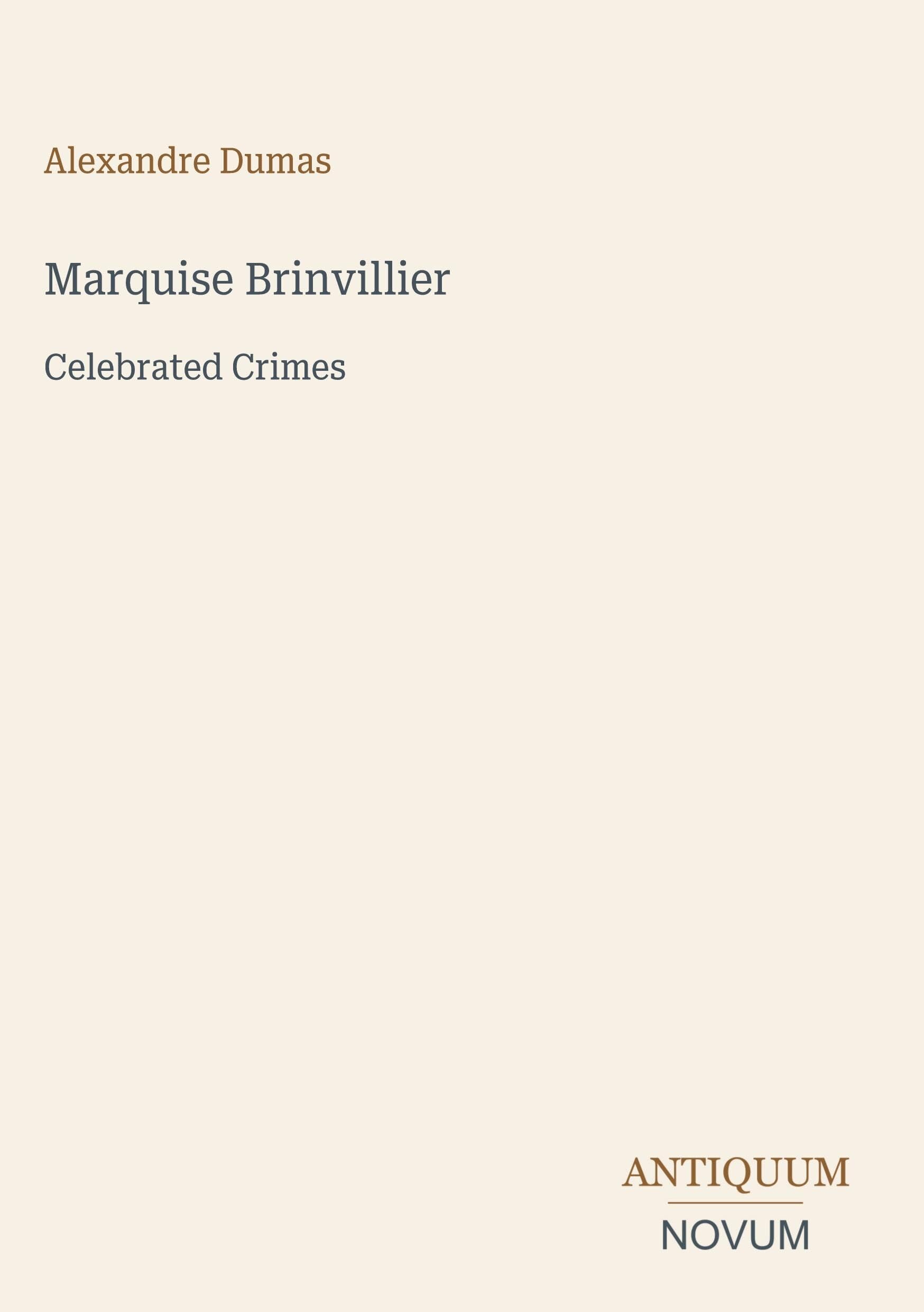 Marquise Brinvillier