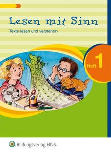 Lesen mit Sinn. Texte lesen und verstehen Heft 1. Arbeitsheft (Lernmaterialien)