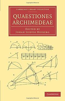 Quaestiones Archimedeae (Cambridge Library Collection - Classics)