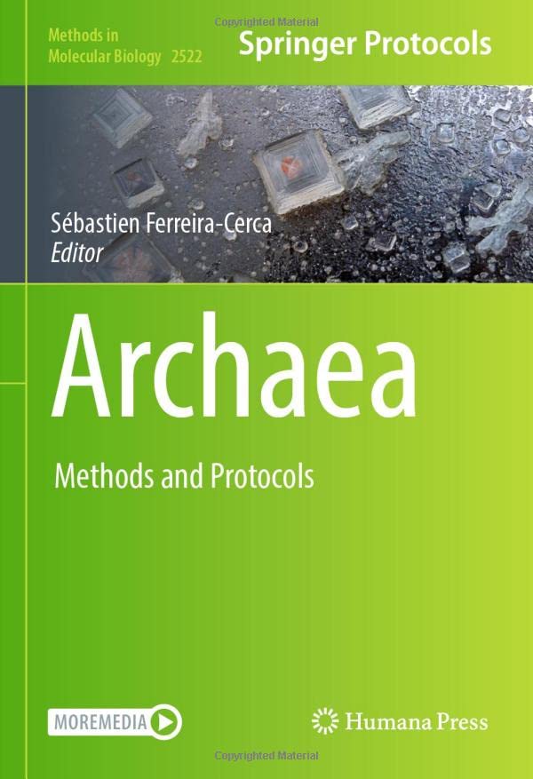 Archaea: Methods and Protocols (Methods in Molecular Biology, 2522, Band 2522)