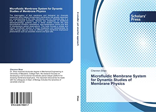 Microfluidic Membrane System for Dynamic Studies of Membrane Physics