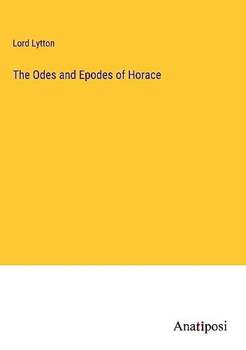 The Odes and Epodes of Horace