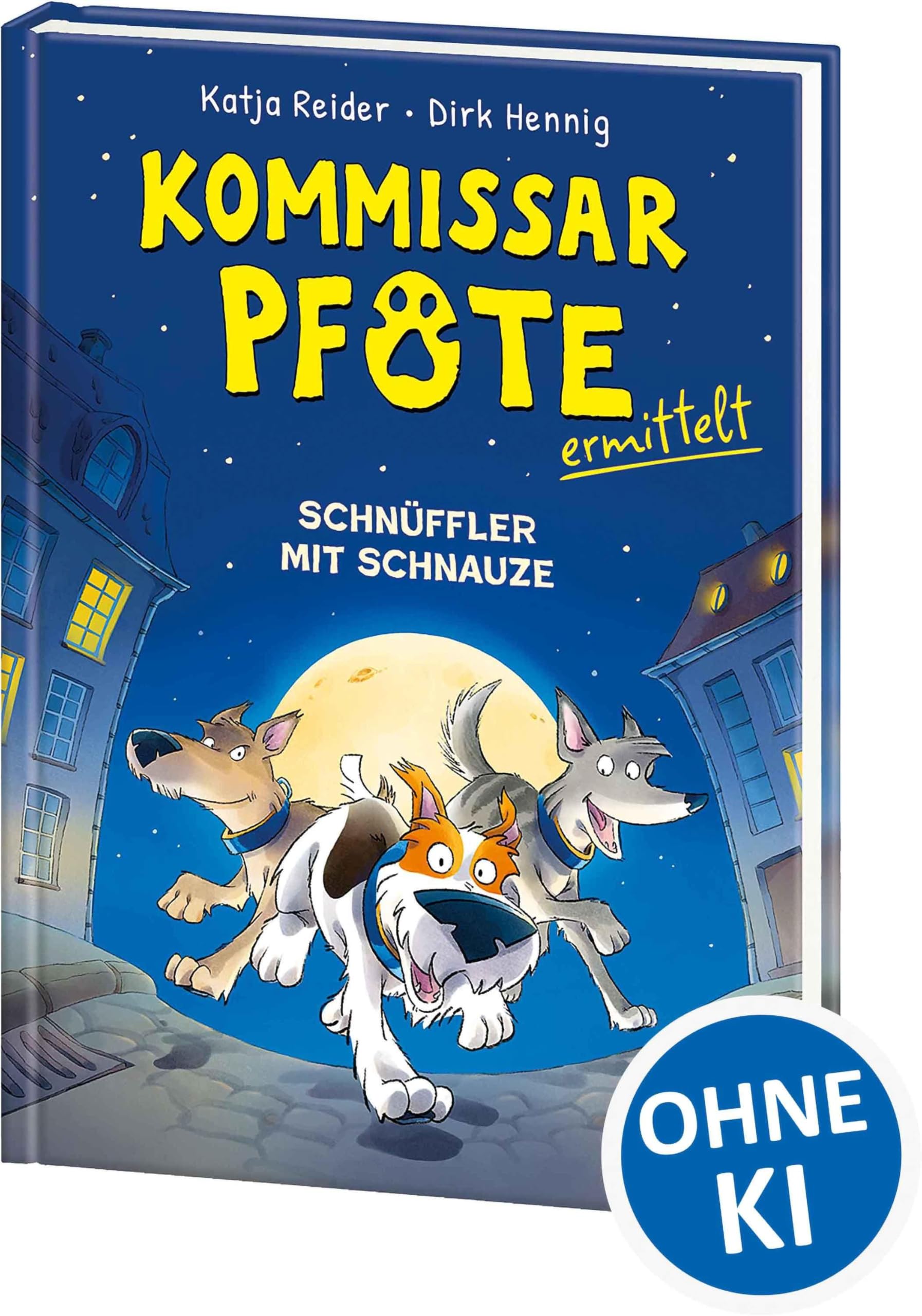 Kommissar Pfote ermittelt (Band 1) - Schnüffler mit Schnauze: Was machen Polizeihunde nach Dienstschluss? - Humorvolle Detektivgeschichten mit spannenden Kriminalfällen für Kinder ab 7 Jahren