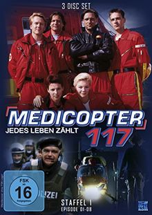 Medicopter 117 - Jedes Leben zählt (Staffel 1: Folge 01-08 im 3 Disc-Set)