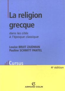 La religion grecque dans les cités à l'époque classique