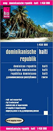 Reise Know-How Landkarte Dominikanische Republik, Haiti (1:450.000): world mapping project