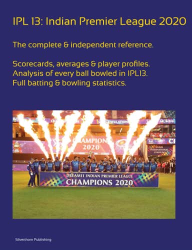 IPL13: Indian Premier League 2020