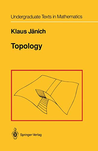 K. Jxe4nich Topology (Undergraduate Texts In Mathematics)