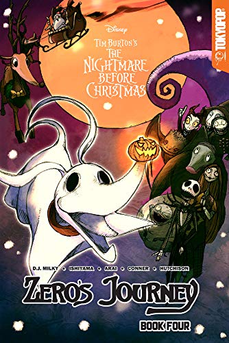 Disney Manga: Tim Burton's The Nightmare Before Christmas -- Zero's Journey Graphic Novel Book 4