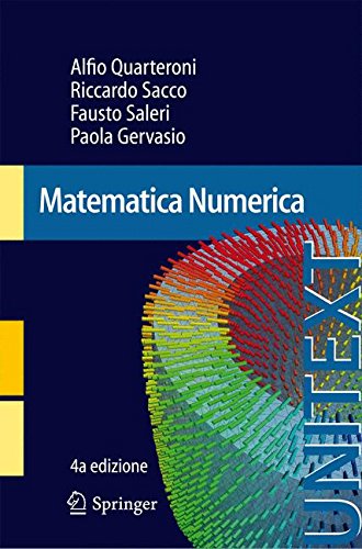Matematica Numerica - Alfio Quarteroni Riccardo Sacco Fausto Saleri Paola Gervasio Kartoniert (TB)
