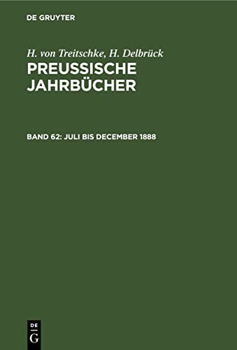 Juli bis December 1888: TREIPJB-B, 62