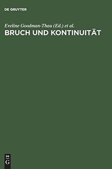 Bruch und Kontinuität: Jüdisches Denken in der europäischen Geistesgeschichte